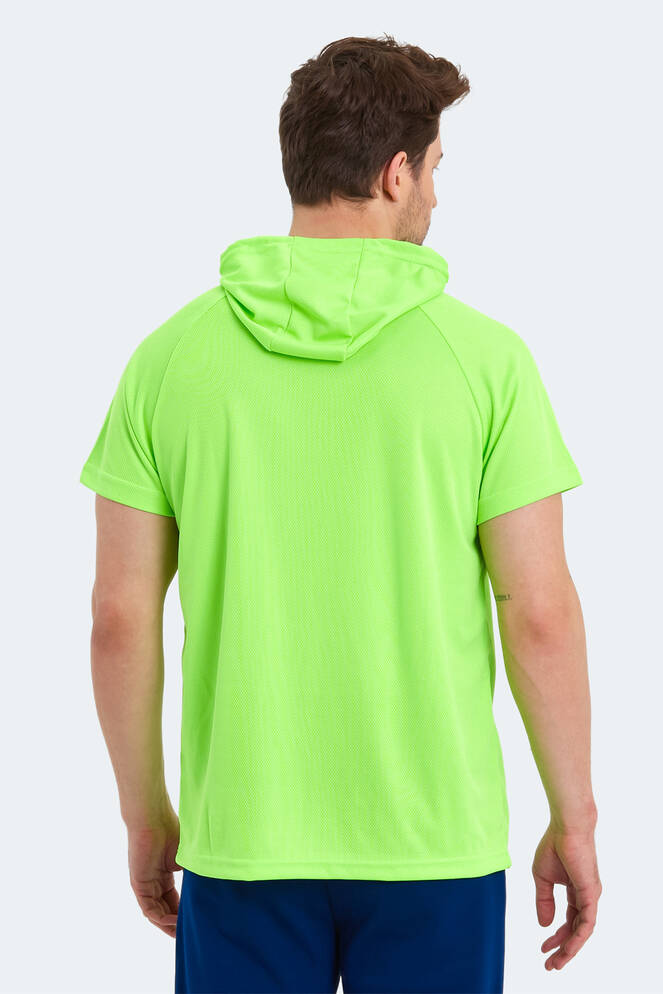 Slazenger RAGNA Men's Short Sleeve T-Shirt Neon Yellow