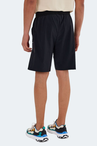 Slazenger RAHUL Men's Shorts Black - Thumbnail