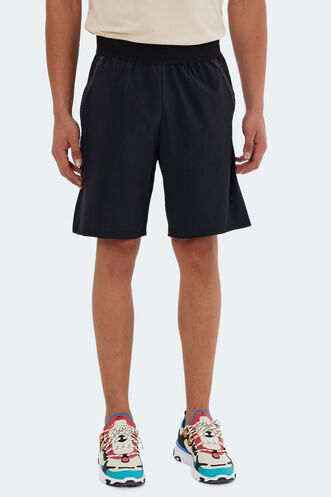 Slazenger RAHUL Men's Shorts Black - Thumbnail