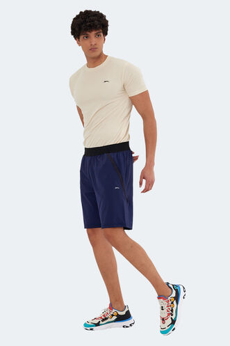 Slazenger RAHUL Men's Shorts Navy - Thumbnail