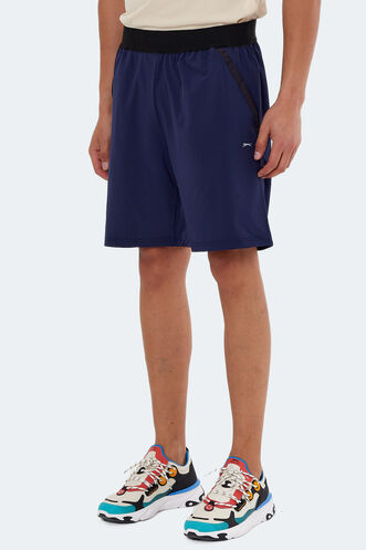 Slazenger RAHUL Men's Shorts Navy - Thumbnail