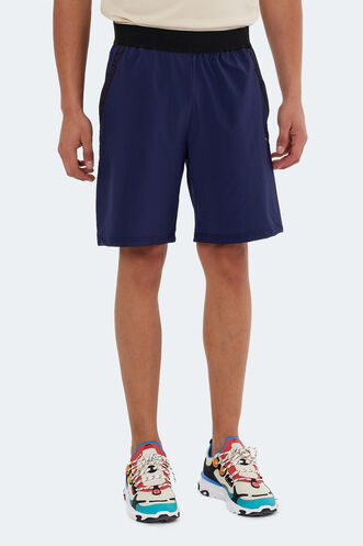 Slazenger RAHUL Men's Shorts Navy - Thumbnail