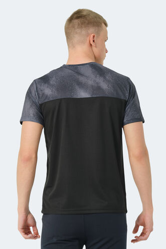 Slazenger RAINE Men's T-Shirt Black - Thumbnail