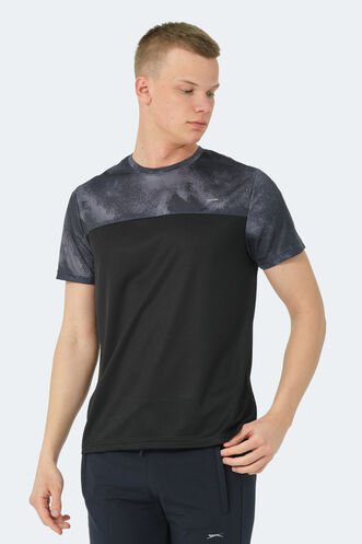 Slazenger RAINE Men's T-Shirt Black - Thumbnail