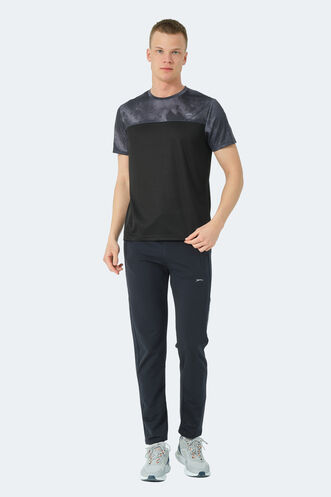 Slazenger RAINE Men's T-Shirt Black - Thumbnail