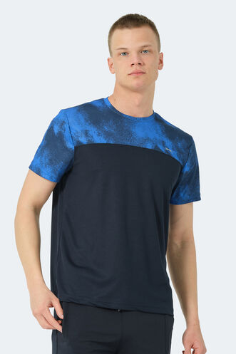 Slazenger RAINE Men's T-Shirt Navy - Thumbnail