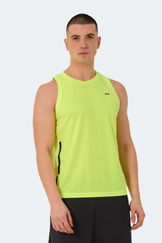 Slazenger RAIS Men's T-Shirt Neon Yellow - Thumbnail