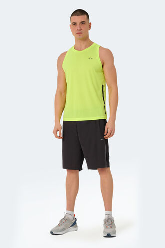 Slazenger RAIS Men's T-Shirt Neon Yellow - Thumbnail