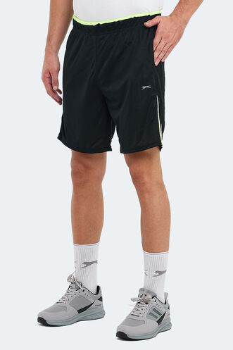 Slazenger RAJAB Men's Shorts Black - Thumbnail