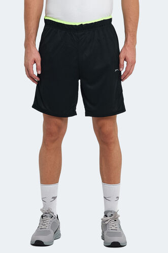 Slazenger RAJAB Men's Shorts Black - Thumbnail