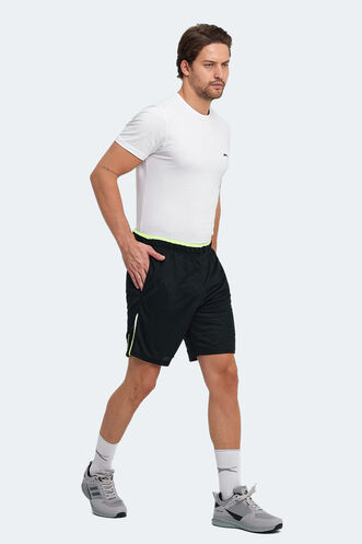 Slazenger RAJAB Men's Shorts Black - Thumbnail