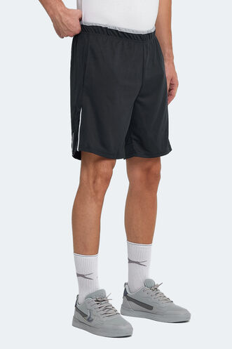 Slazenger RAJAB Men's Shorts Dark Grey - Thumbnail