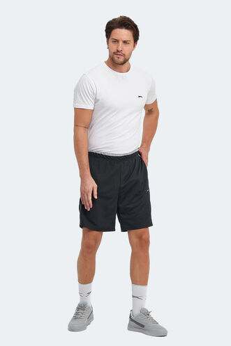 Slazenger RAJAB Men's Shorts Dark Grey - Thumbnail