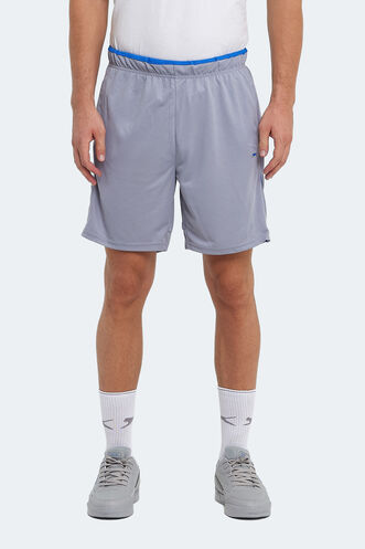 Slazenger RAJAB Men's Shorts Gray - Thumbnail