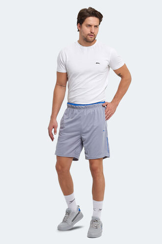 Slazenger RAJAB Men's Shorts Gray - Thumbnail