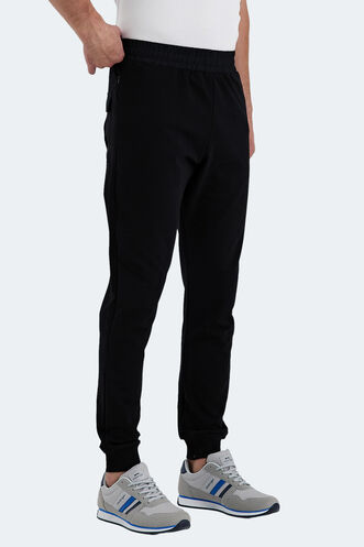 Slazenger RAJKO Men's Sweatpants Black - Thumbnail