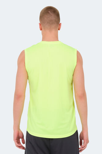 Slazenger RAJYA Men's T-Shirt Neon Yellow - Thumbnail