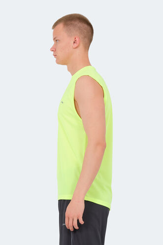 Slazenger RAJYA Men's T-Shirt Neon Yellow - Thumbnail