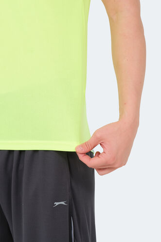 Slazenger RAJYA Men's T-Shirt Neon Yellow - Thumbnail