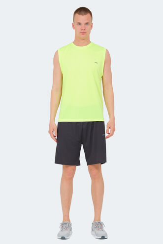 Slazenger RAJYA Men's T-Shirt Neon Yellow - Thumbnail