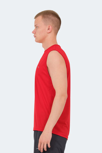 Slazenger RAJYA Men's T-Shirt Red - Thumbnail