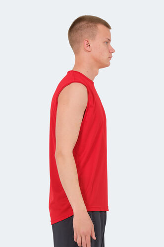 Slazenger RAJYA Men's T-Shirt Red - Thumbnail