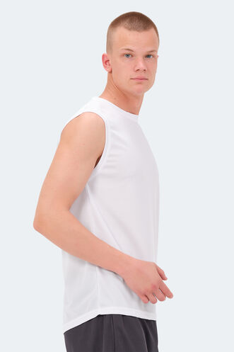 Slazenger RAJYA Men's T-Shirt White - Thumbnail