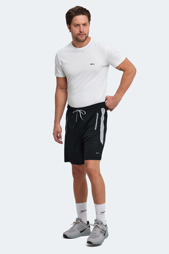 Slazenger RAKESH Men's Shorts Black - Thumbnail