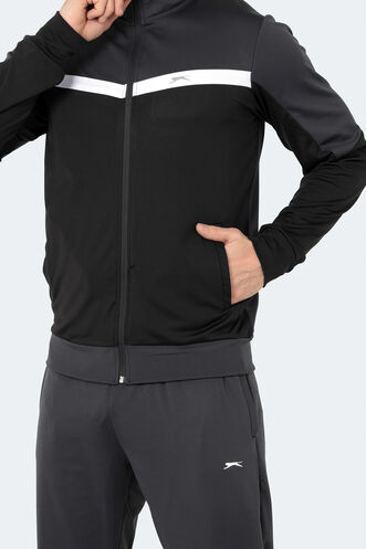 Slazenger RAMOS Men's Tracksuit Dark Grey - Thumbnail