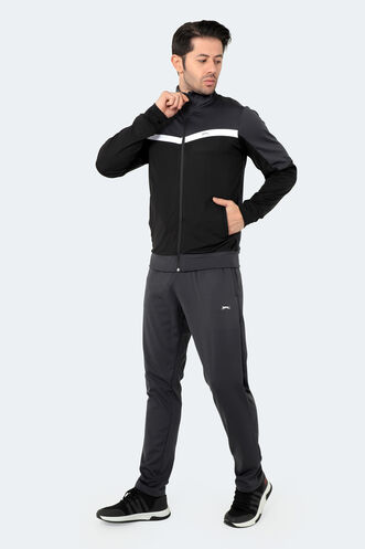 Slazenger RAMOS Men's Tracksuit Dark Grey - Thumbnail