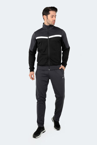 Slazenger RAMOS Men's Tracksuit Dark Grey - Thumbnail