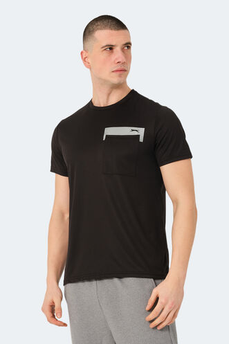 Slazenger RANDA Men's T-Shirt Black - Thumbnail