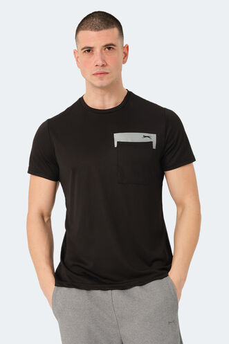 Slazenger RANDA Men's T-Shirt Black - Thumbnail