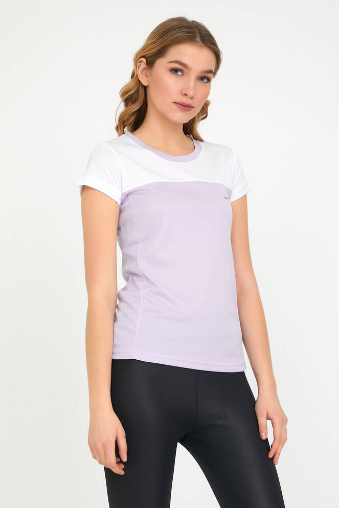 Slazenger RANDERS Women's Short Sleeve T-Shirt Purple