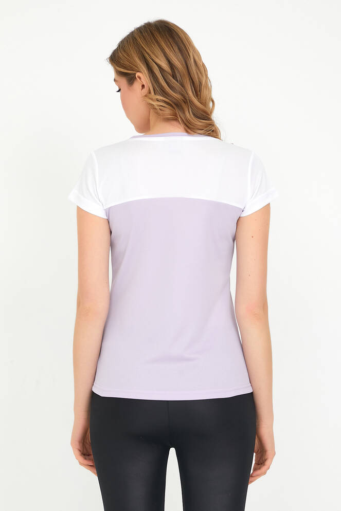 Slazenger RANDERS Women's Short Sleeve T-Shirt Purple