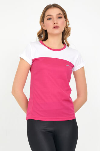 Slazenger RANDERS Women's Short Sleeve T-Shirt Pink - Thumbnail