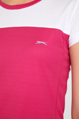 Slazenger RANDERS Women's Short Sleeve T-Shirt Pink - Thumbnail