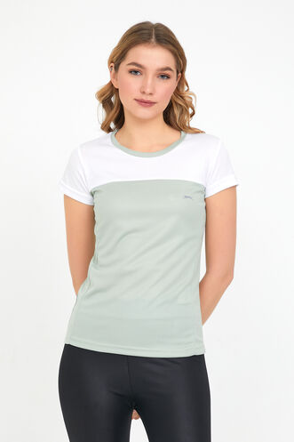 Slazenger RANDERS Women's Short Sleeve T-Shirt Mint - Thumbnail