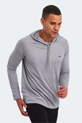 Slazenger RANGE Men's T-Shirt Gray - Thumbnail