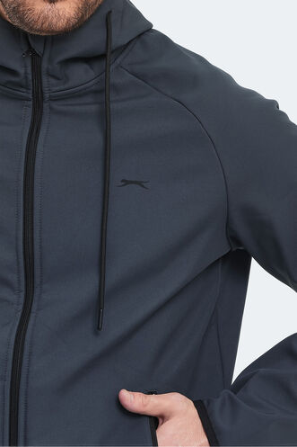 Slazenger RANGI Men's Jacket & Coat Anthracite - Thumbnail