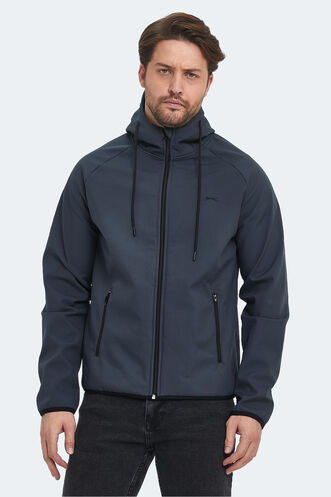 Slazenger RANGI Men's Jacket & Coat Anthracite - Thumbnail