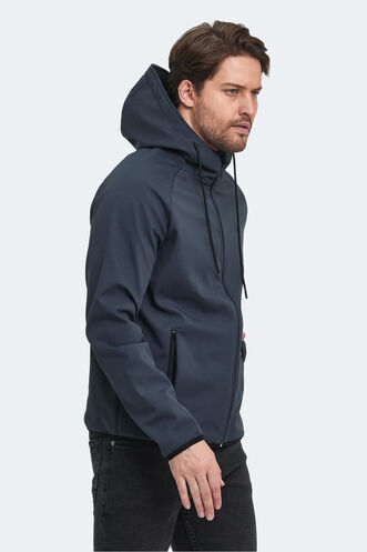 Slazenger RANGI Men's Jacket & Coat Anthracite - Thumbnail