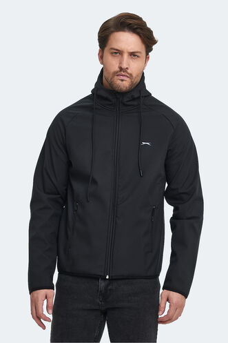 Slazenger RANGI Men's Jacket & Coat Black - Thumbnail