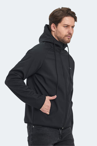 Slazenger RANGI Men's Jacket & Coat Black - Thumbnail