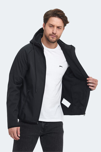 Slazenger RANGI Men's Jacket & Coat Black - Thumbnail