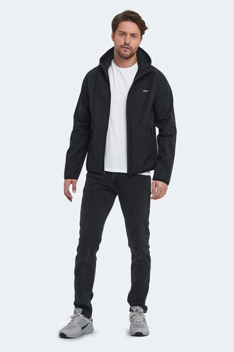 Slazenger RANGI Men's Jacket & Coat Black - Thumbnail