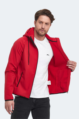 Slazenger RANGI Men's Jacket & Coat Red - Thumbnail