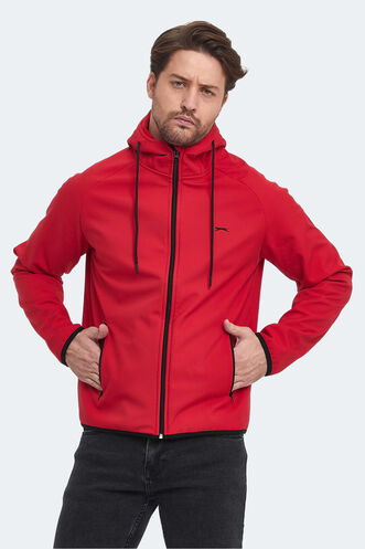 Slazenger RANGI Men's Jacket & Coat Red - Thumbnail