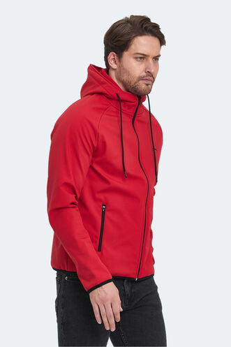 Slazenger RANGI Men's Jacket & Coat Red - Thumbnail