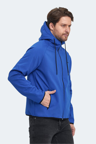 Slazenger RANGI Men's Jacket & Coat Saks Blue - Thumbnail